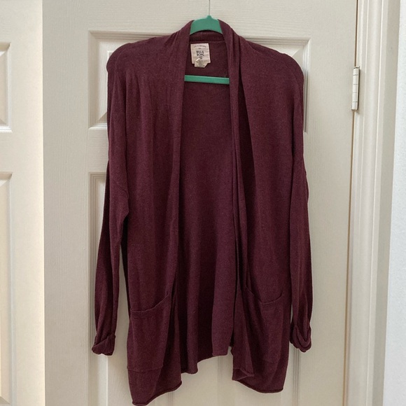 🍷Billabong Duster Cardigan M - Picture 1 of 3